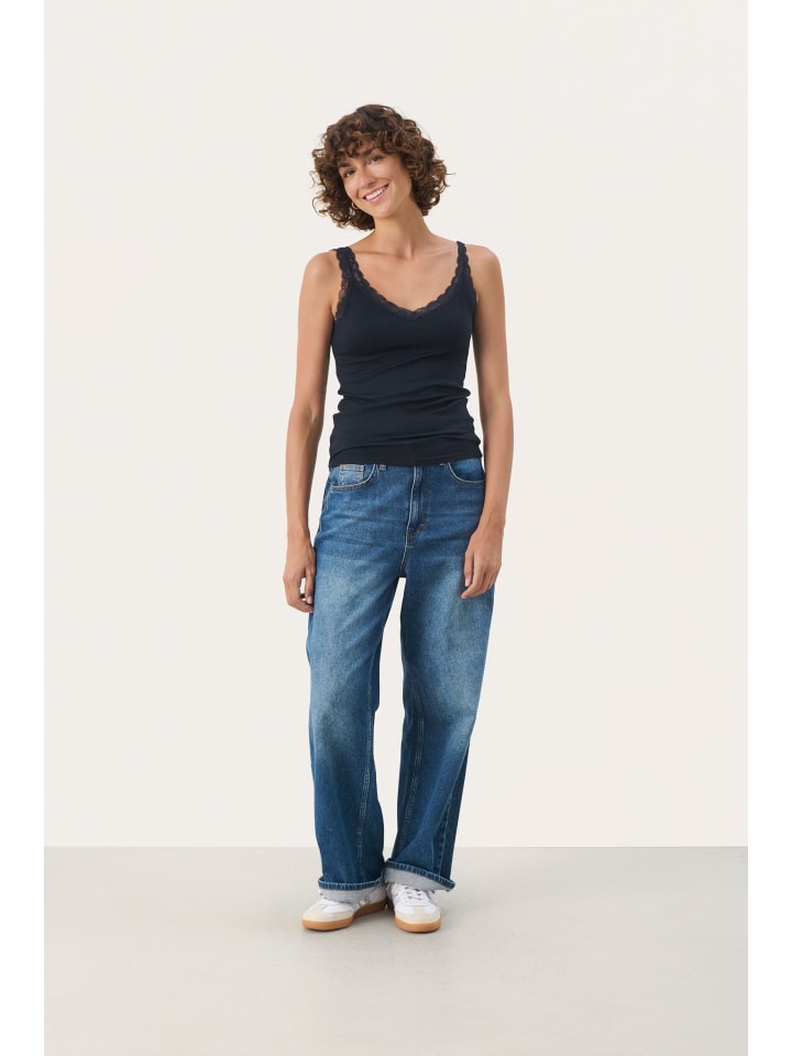 Топ PART TWO, темно-синий
Топ PART TWO, темно-синий