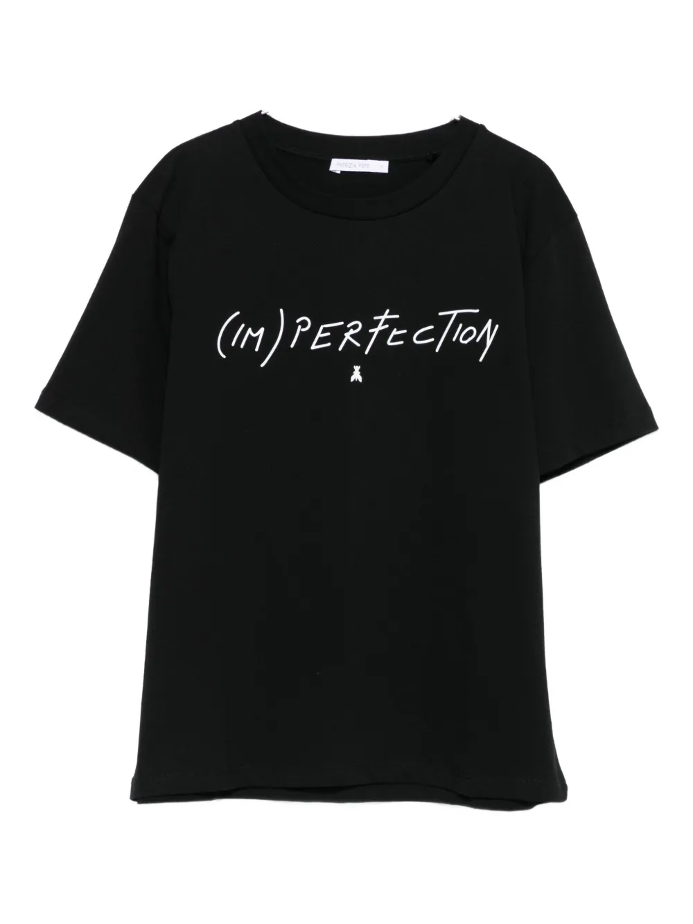 Футболка с принтом Patrizia Pepe, черный 
Футболка с принтом Patrizia Pepe, черный