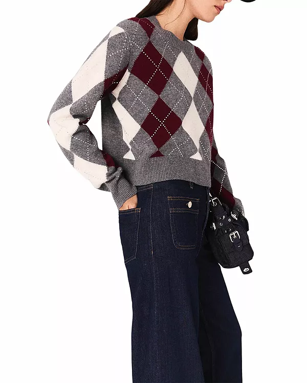 Шерстяной свитер Maje, серый
Шерстяной свитер Maje, серый