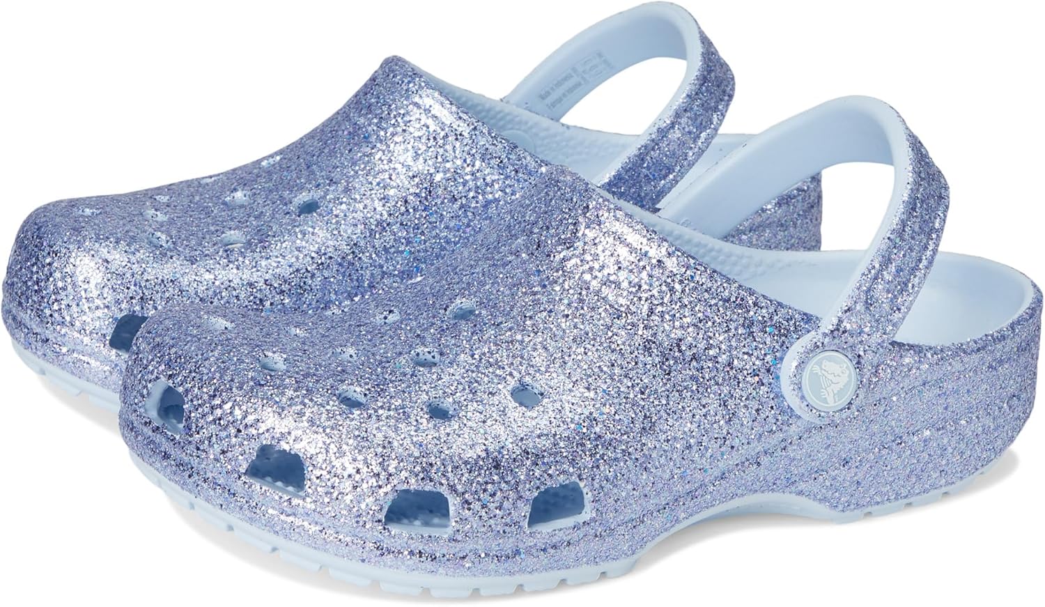Детские кроксы Crocs Classic с блестками, синий
Детские кроксы Crocs Classic с блестками, синий