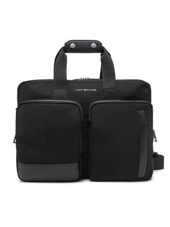 Сумка для ноутбука Th Business Nylon Computer Bag AM0AM13191 Tommy Hilfiger, черный
Сумка для ноутбука Th Business Nylon Computer Bag AM0AM13191 Tommy Hilfiger, черный