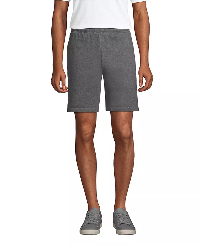 Мужские шорты большого размера из джерси Lands' End, серый
Мужские шорты большого размера из джерси Lands' End, серый