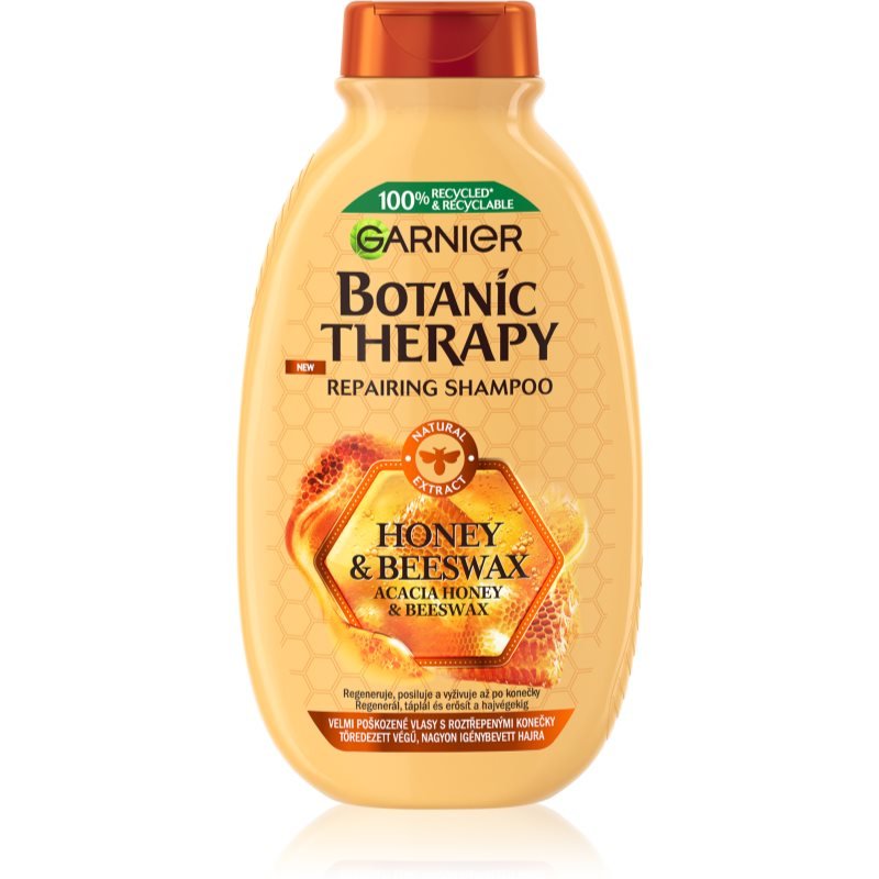 Шампунь для волос Botanic Therapy Honey & Beeswax для женщин Бренды Garnier
Шампунь для волос Botanic Therapy Honey & Beeswax для женщин Бренды Garnier