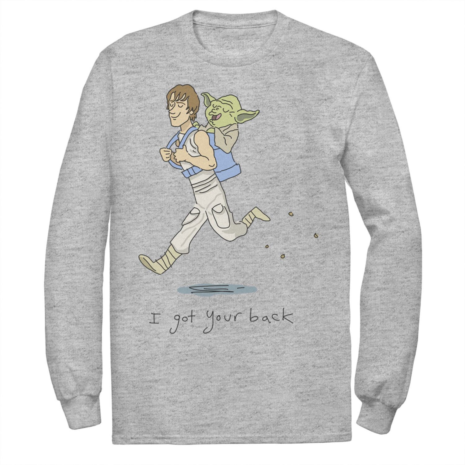 Мужская футболка «Звездные войны Люк Скайуокер и Йода» I Got Your Back Licensed Character
Мужская футболка «Звездные войны Люк Скайуокер и Йода» I Got Your Back Licensed Character