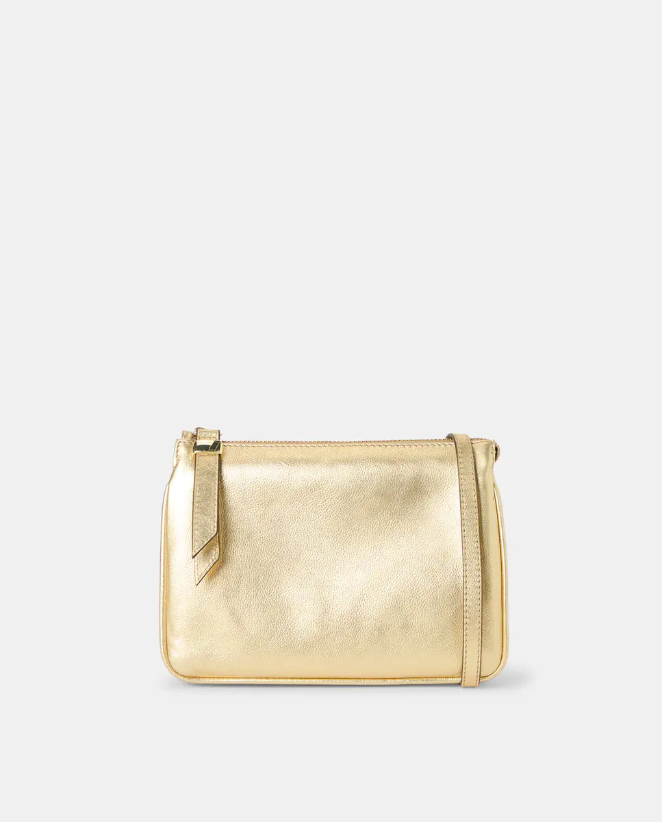 Маленькая кожаная сумка-бандо с съемной ручкой Latouche, цвет 390 Oro
Маленькая кожаная сумка-бандо с съемной ручкой Latouche, цвет 390 Oro