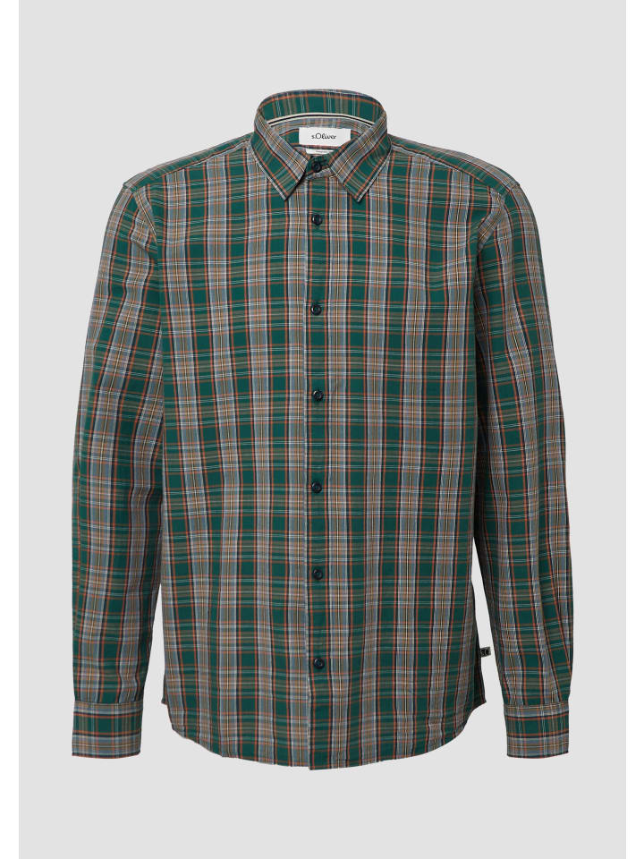 Рубашка s.Oliver, оливковый
Рубашка s.Oliver, оливковый