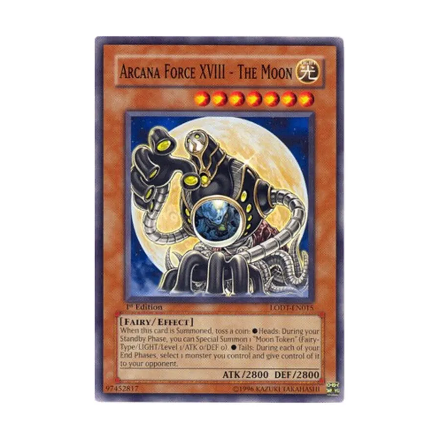 CCG Сила Аркана XVIII — Луна (Обычная), Yu-Gi-Oh - Light of Destruction - Singles
CCG Сила Аркана XVIII — Луна (Обычная), Yu-Gi-Oh - Light of Destruction - Singles