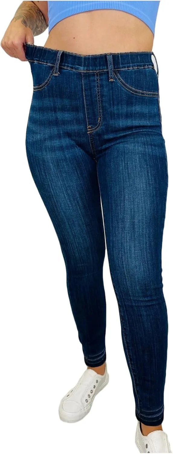 Женские джинсы с высокой талией и эффектом стройняшки
Женские джинсы с высокой талией и эффектом стройняшки