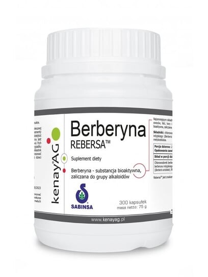 REBERSA, Берберин, Добавка , 300 капсул. Kenay
REBERSA, Берберин, Добавка , 300 капсул. Kenay