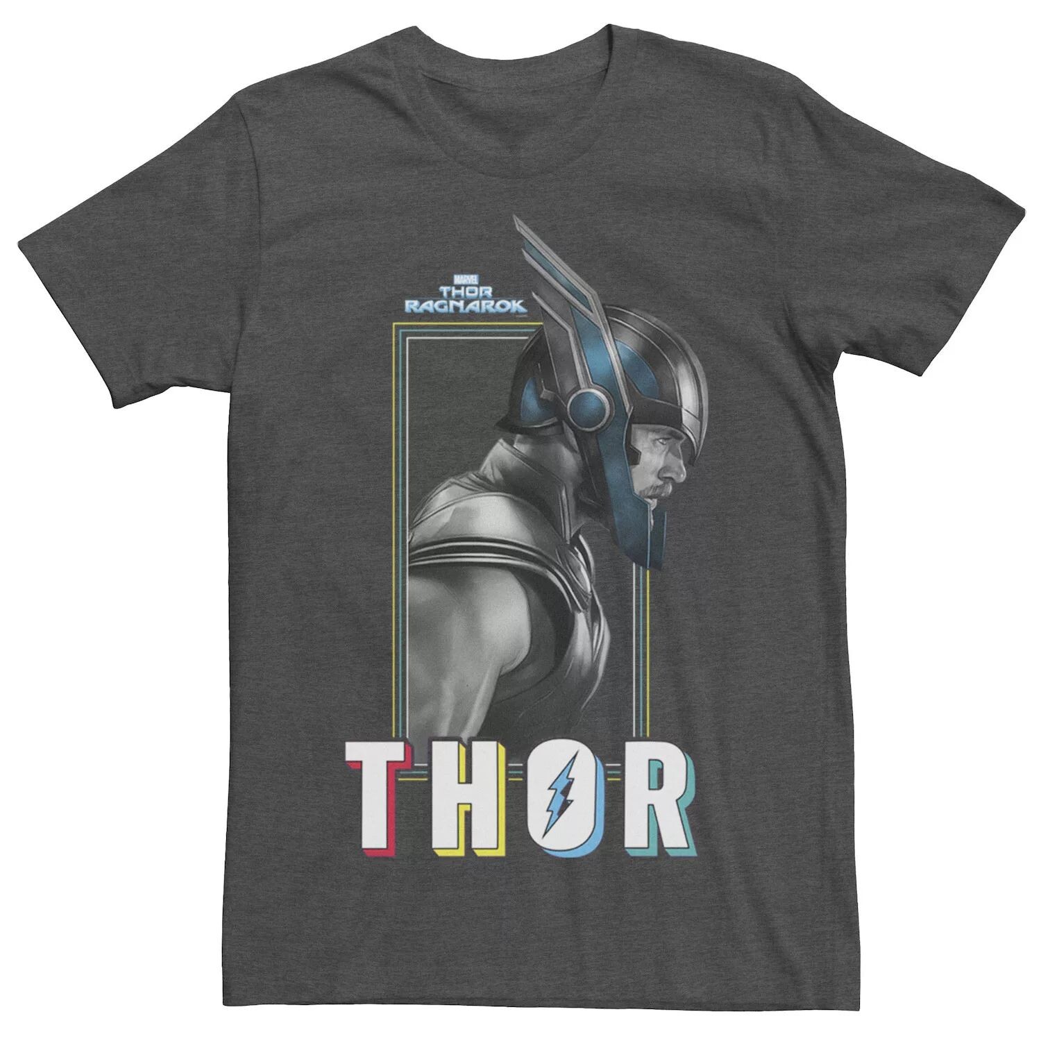 Мужская футболка с портретом профиля Marvel Thor Ragnarok Thor 
Мужская футболка с портретом профиля Marvel Thor Ragnarok Thor