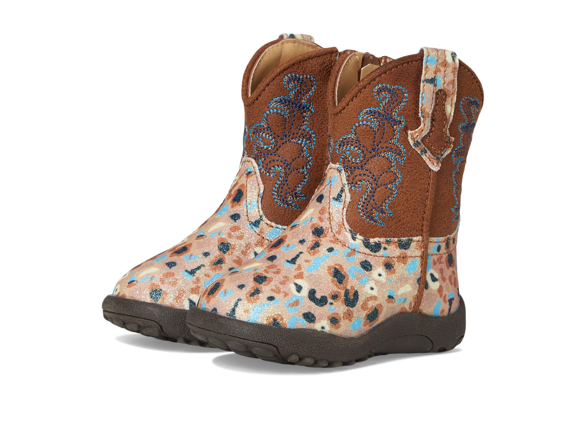 Ботинки Roper Cowbabies Glitter Blossom, коричневый
Ботинки Roper Cowbabies Glitter Blossom, коричневый