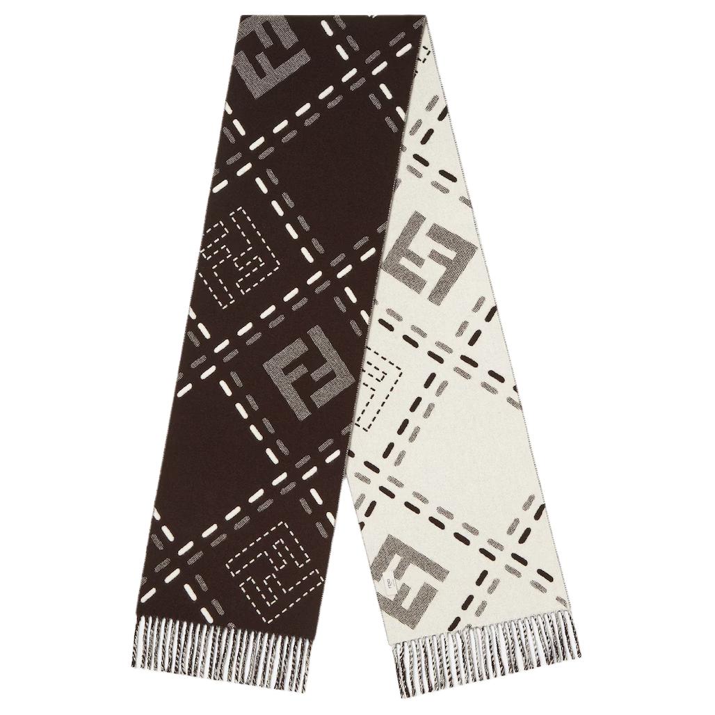 Шарф Jacquard с бахромой FENDI, коричневый
Шарф Jacquard с бахромой FENDI, коричневый