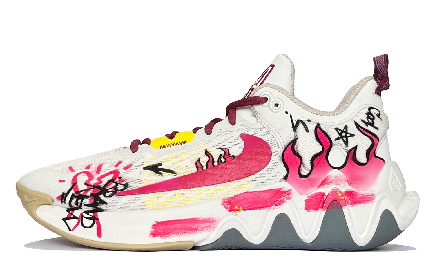 Баскетбольные кроссовки Giannis Immortality 2 унисекс с низким верхом розового/белого цвета Nike
Баскетбольные кроссовки Giannis Immortality 2 унисекс с низким верхом розового/белого цвета Nike