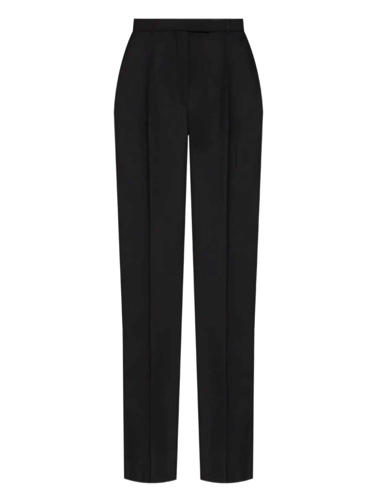 Брюки с высокой талией Alexander McQueen, черный
Брюки с высокой талией Alexander McQueen, черный