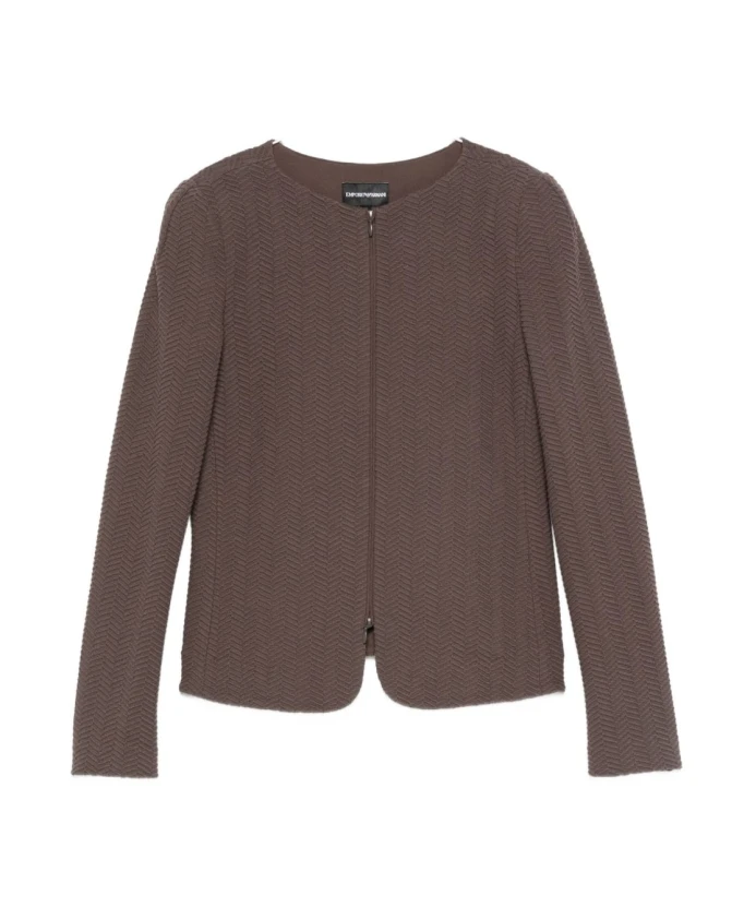 Куртка на молнии с шевронным узором, светло-серый цвет. Emporio Armani, серый
Куртка на молнии с шевронным узором, светло-серый цвет. Emporio Armani, серый