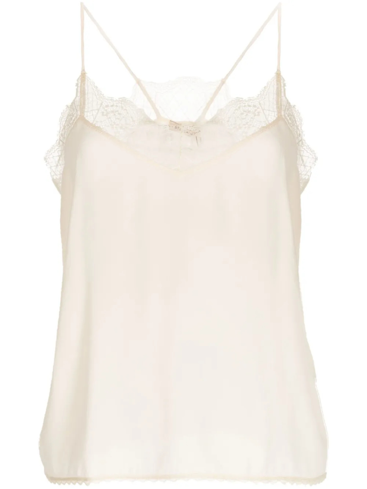 Stella Nova шелковый топ Cita Lou с кружевом, белый
Stella Nova шелковый топ Cita Lou с кружевом, белый