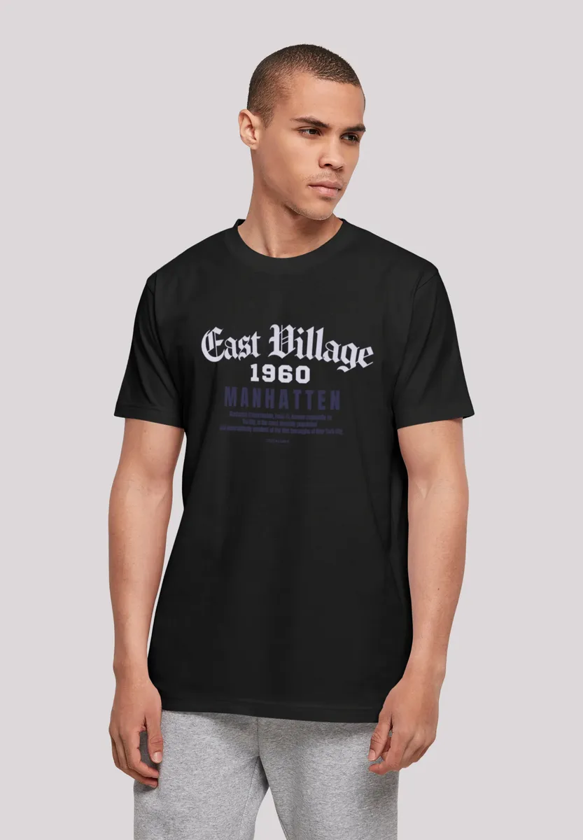 F4NT4STIC Футболка " East Village Manhattan TEE UNISEX ", принт, черный
F4NT4STIC Футболка " East Village Manhattan TEE UNISEX ", принт, черный