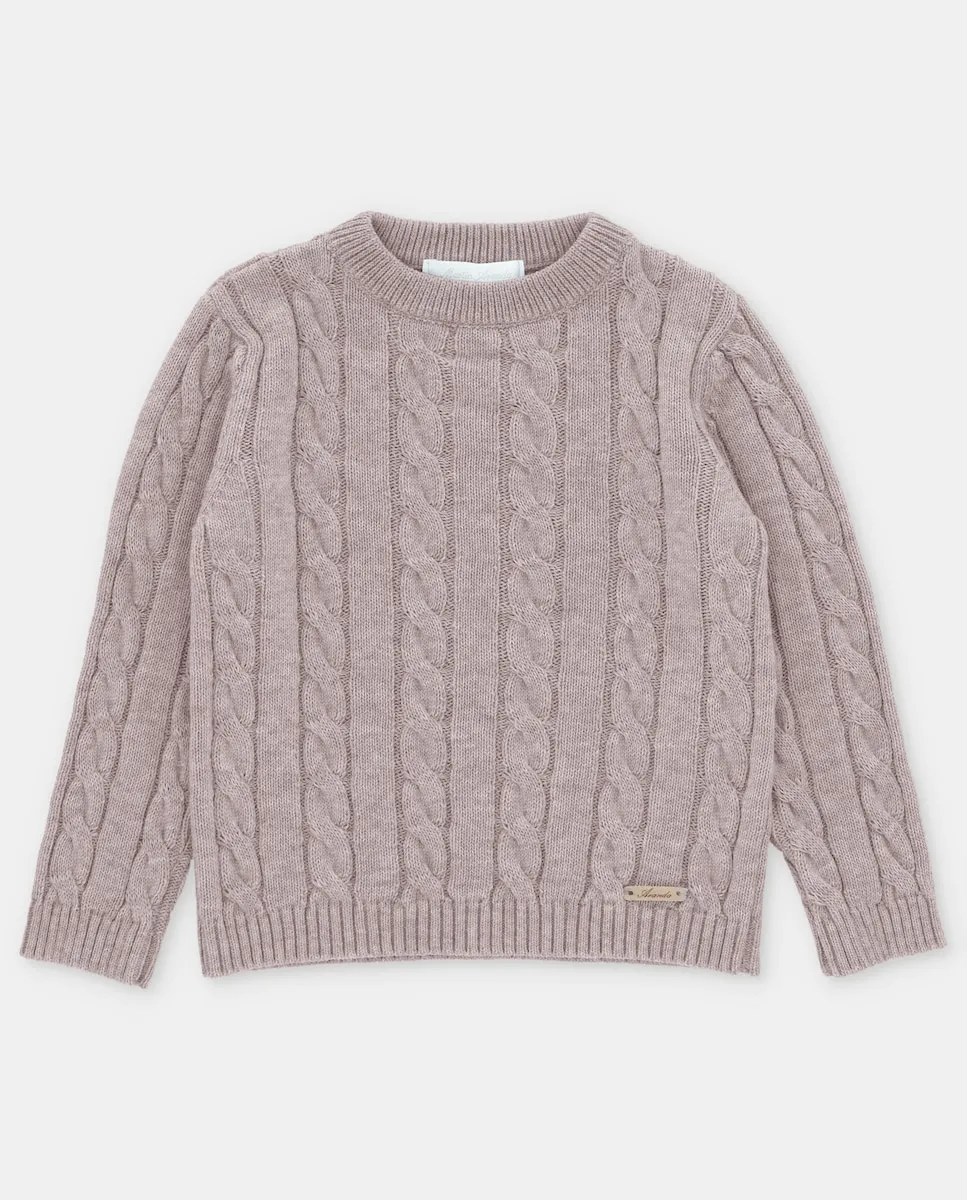 Детский свитер с косами taupe цвета Martín Aranda
Детский свитер с косами taupe цвета Martín Aranda