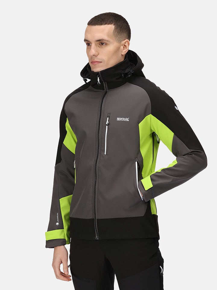 Regatta Куртка из софтшелла серо-зеленого цвета
Regatta Куртка из софтшелла серо-зеленого цвета