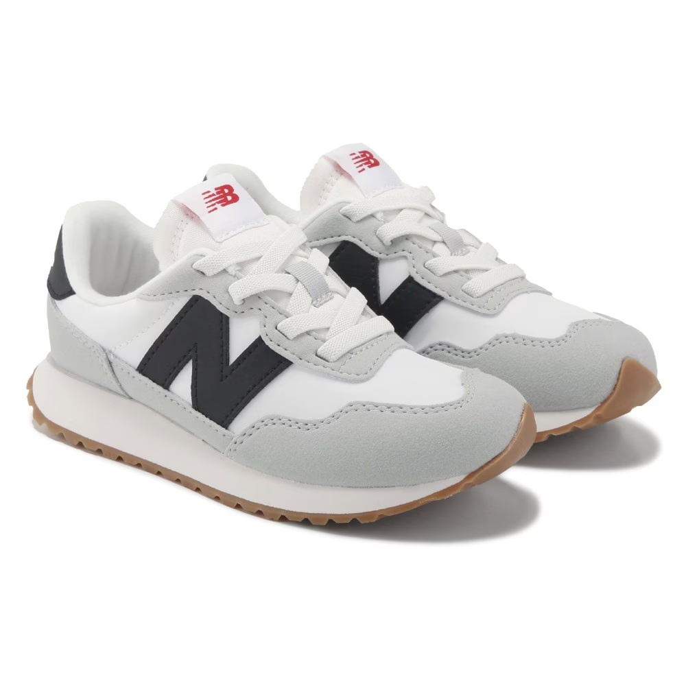 Детские ретро-кроссовки на липучках 237 New Balance для малышей, white/black/gum
Детские ретро-кроссовки на липучках 237 New Balance для малышей, white/black/gum