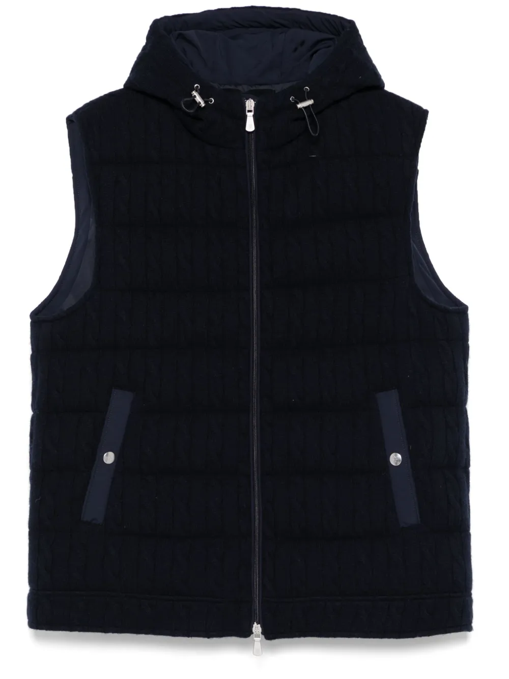 Вязаный жилет Eleventy, синий
Вязаный жилет Eleventy, синий