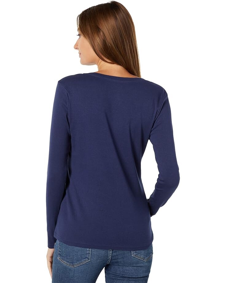 Футболка U.S. POLO ASSN. L/S V-Neck Rib Knit Tee, цвет Classic Navy
Футболка U.S. POLO ASSN. L/S V-Neck Rib Knit Tee, цвет Classic Navy