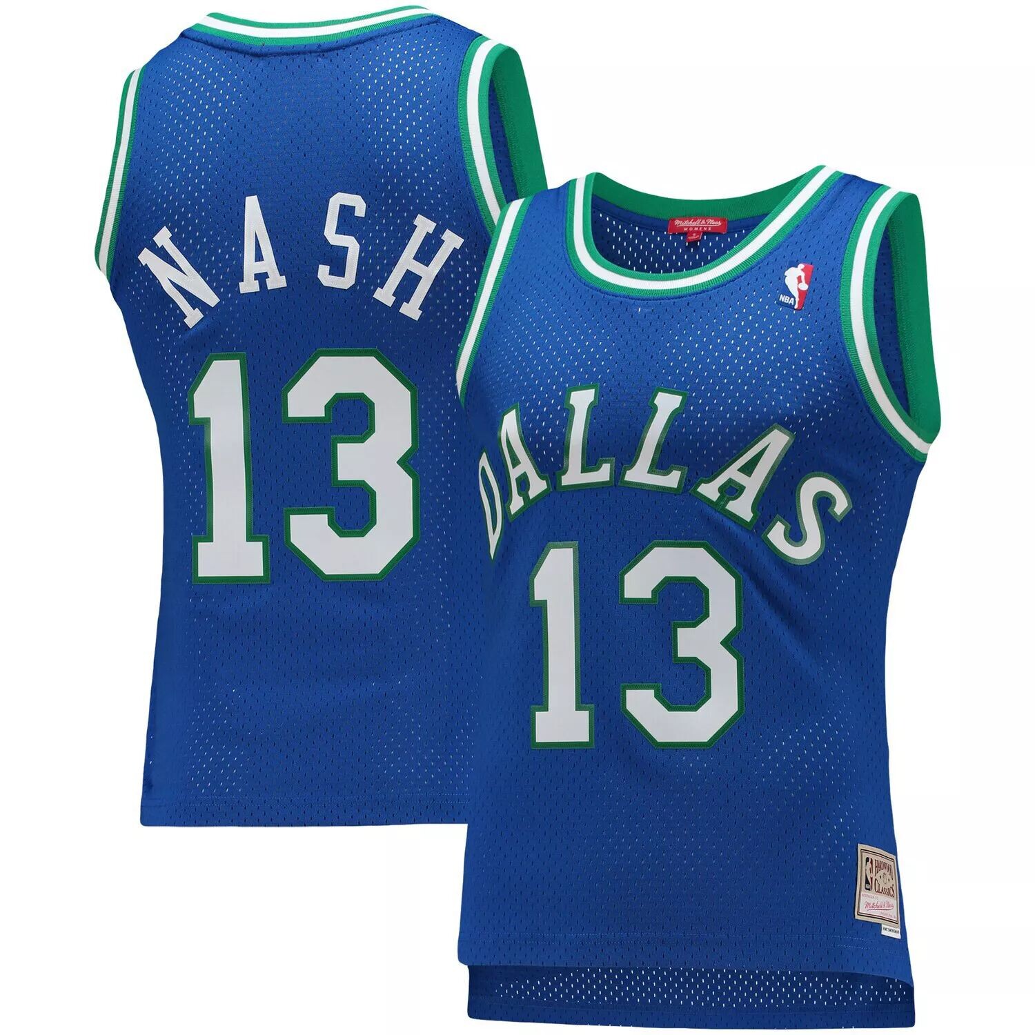 Женская синяя майка Mitchell & Ness Steve Nash Dallas Mavericks 1998-99 Hardwood Classics Swingman, Синий, Женская синяя майка Mitchell & Ness Steve Nash Dallas Mavericks 1998-99 Hardwood Classics Swingman
Женская синяя майка Mitchell & Ness Steve Nash Dallas Mavericks 1998-99 Hardwood Classics Swingman, Синий, Женская синяя майка Mitchell & Ness Steve Nash Dallas Mavericks 1998-99 Hardwood Classics Swingman