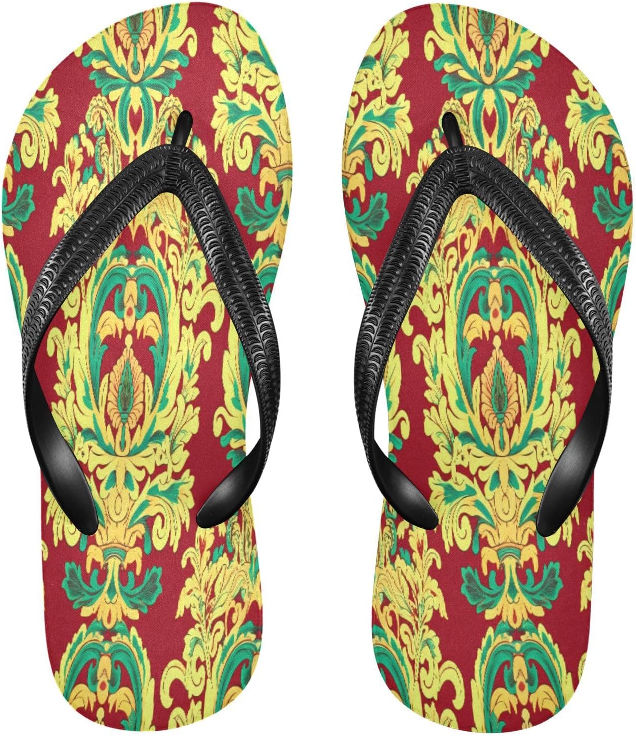 Женские и мужские пляжные шлепанцы с цветочным принтом, красные резиновые шлепанцы с противоскользящей подошвой для летнего душа Sinestour
Женские и мужские пляжные шлепанцы с цветочным принтом, красные резиновые шлепанцы с противоскользящей подошвой для летнего душа Sinestour