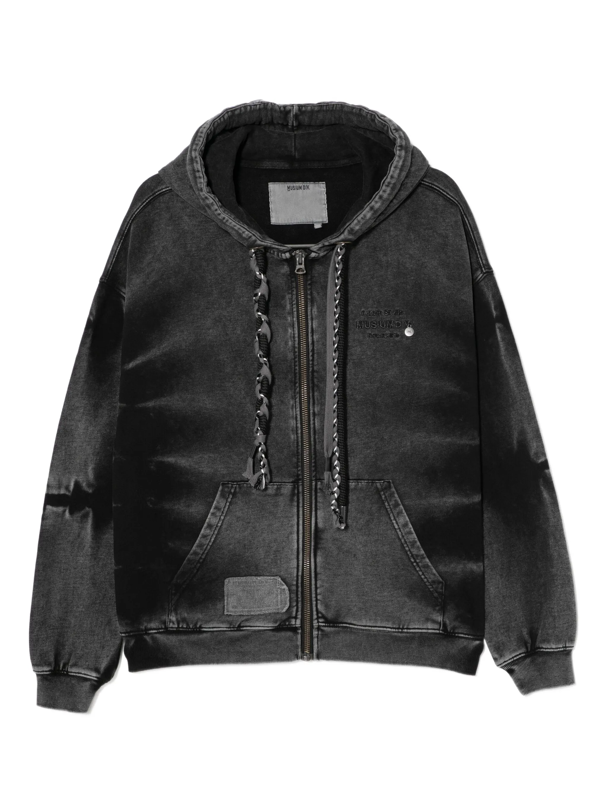 Худи с вышитым логотипом Musium Div., черный
Худи с вышитым логотипом Musium Div., черный