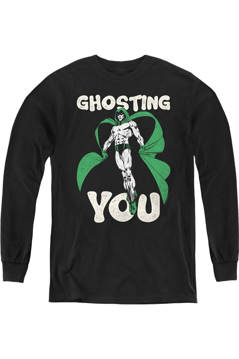 Футболка с длинным рукавом Justice League of America "Призрачная молодость" Gildan, черный
Футболка с длинным рукавом Justice League of America "Призрачная молодость" Gildan, черный