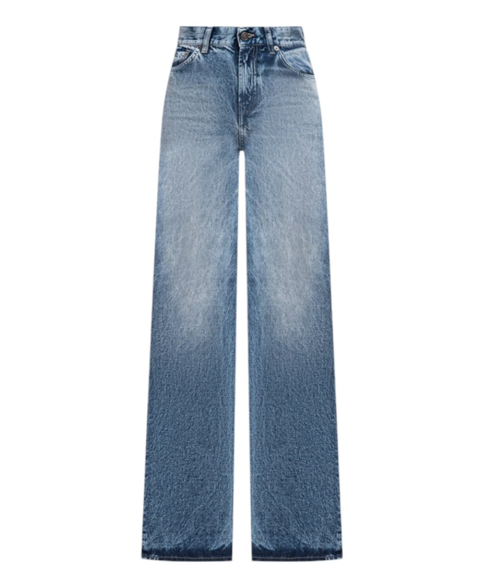 Джинсы с широкими штанинами из лиоцелла цвета индиго Dondup, синий
Джинсы с широкими штанинами из лиоцелла цвета индиго Dondup, синий