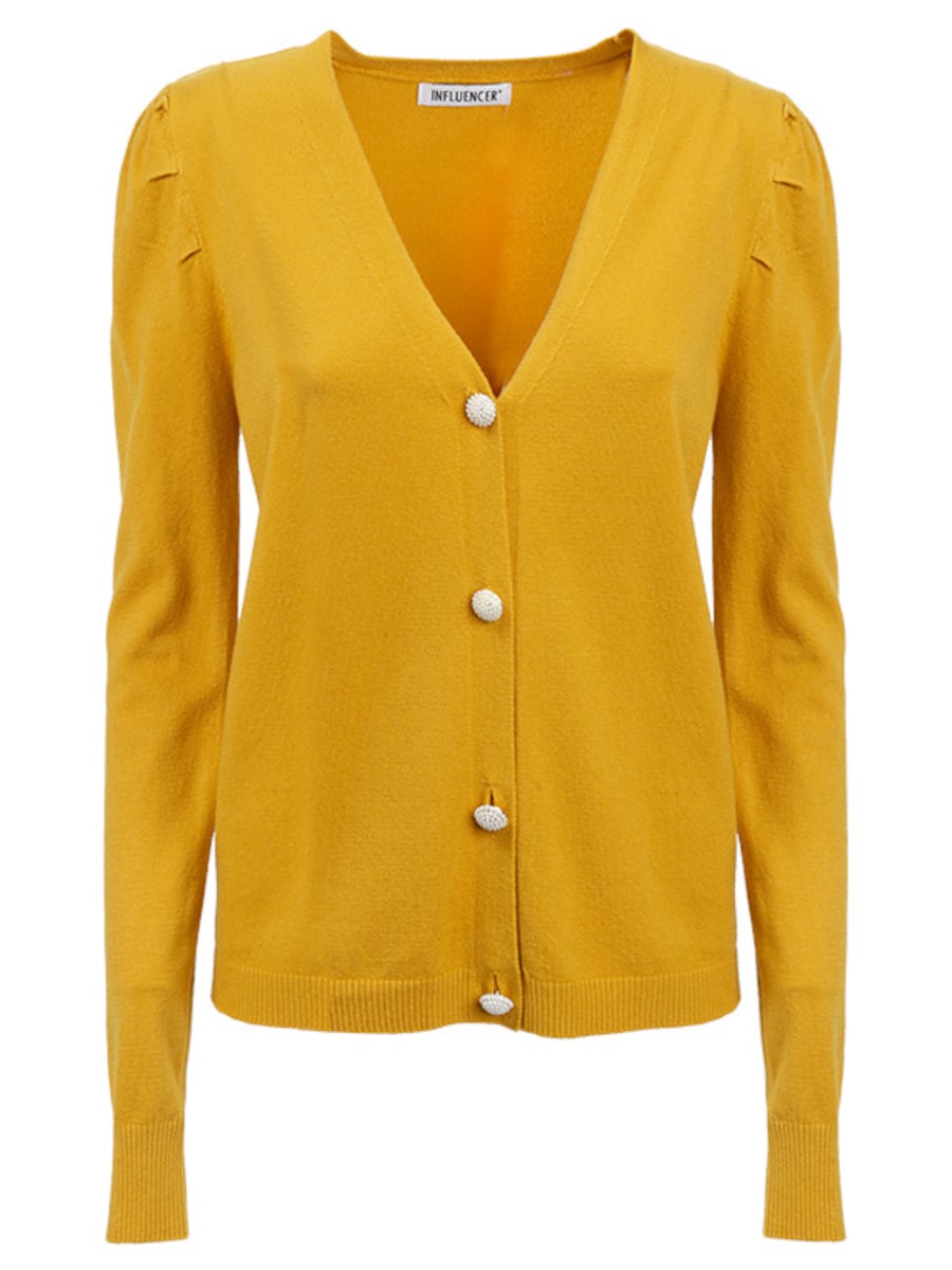 Вязаный кардиган Influencer, Curry
Вязаный кардиган Influencer, Curry