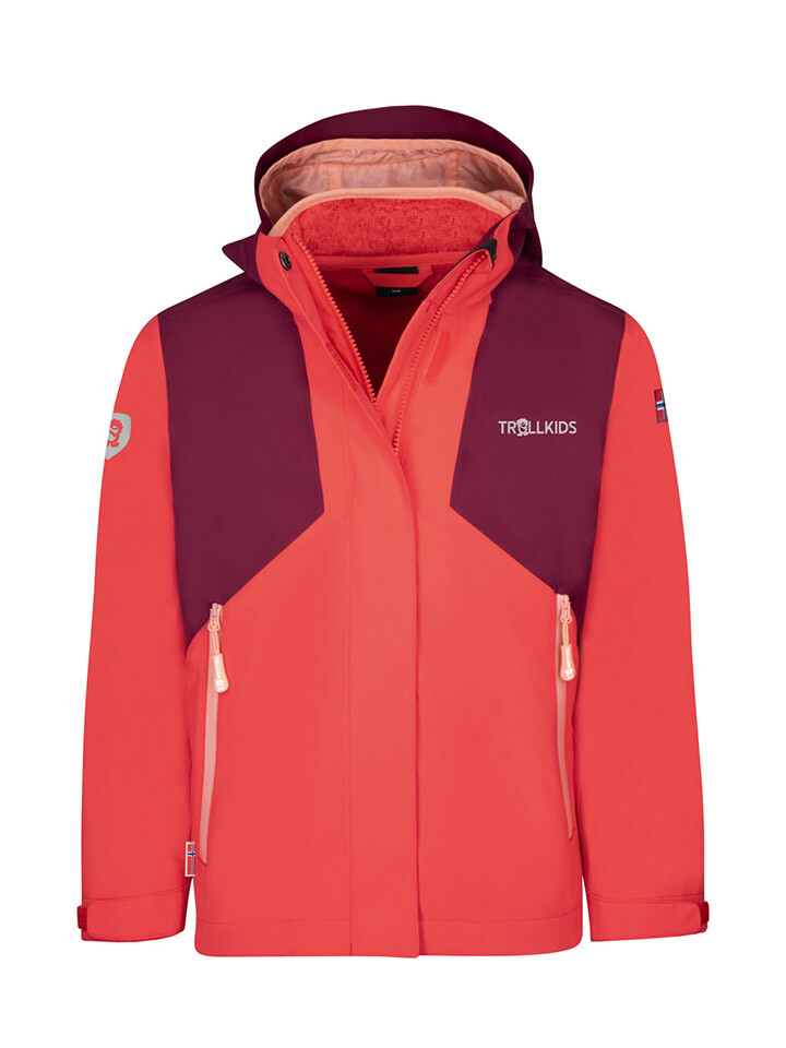 Функциональная куртка Trollkids 3in1 Preikestolen, красный
Функциональная куртка Trollkids 3in1 Preikestolen, красный