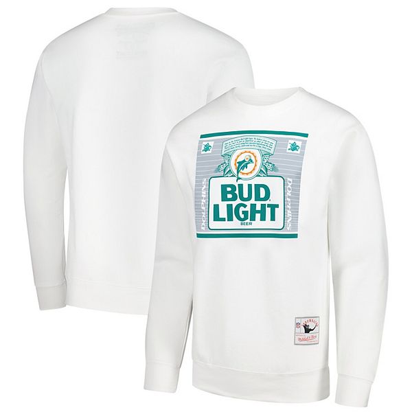 Мужской свитшот Bud Light Miami Dolphins The Crest Mitchell & Ness
Мужской свитшот Bud Light Miami Dolphins The Crest Mitchell & Ness