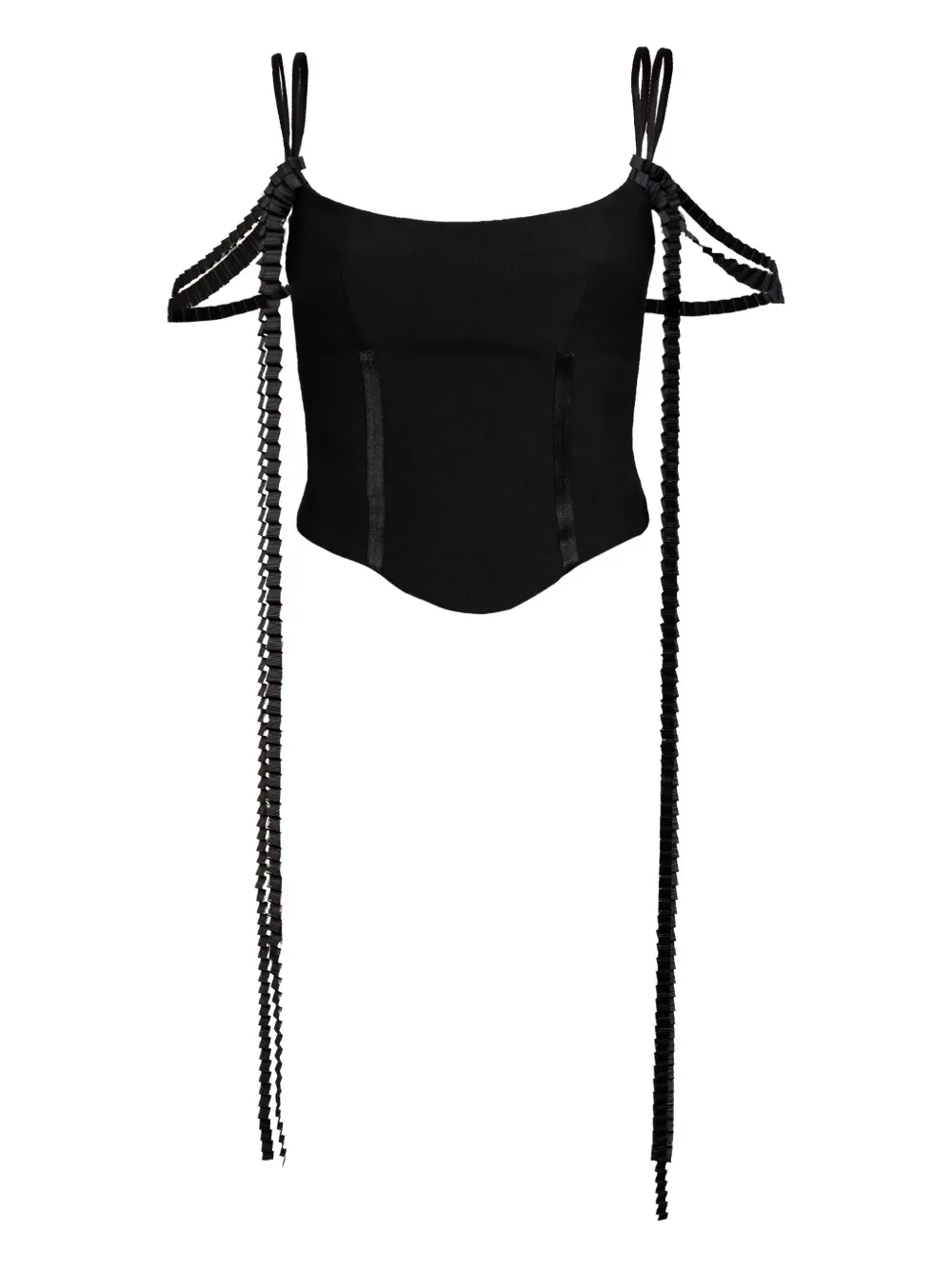 Топ с кружевными вставками RXQUETTE, черный
Топ с кружевными вставками RXQUETTE, черный