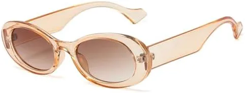 Популярные модные маленькие овальные солнцезащитные очки для женщин, винтажные очки для мужчин, трендовые солнцезащитные очки UV400 MTZJH, Transparent Tea
Популярные модные маленькие овальные солнцезащитные очки для женщин, винтажные очки для мужчин, трендовые солнцезащитные очки UV400 MTZJH, Transparent Tea