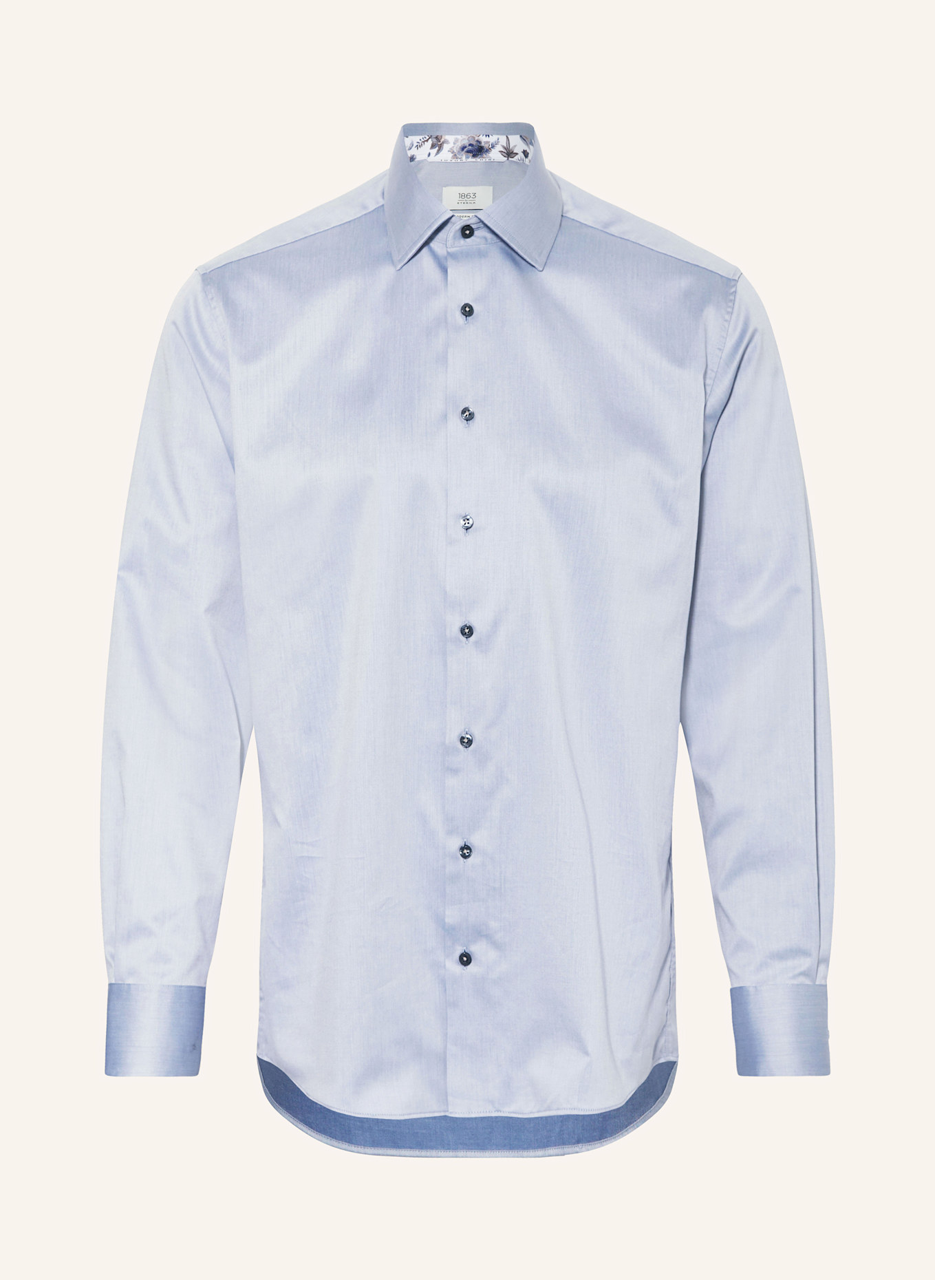 Современная рубашка 1863 By Eterna, голубой
Современная рубашка 1863 By Eterna, голубой
