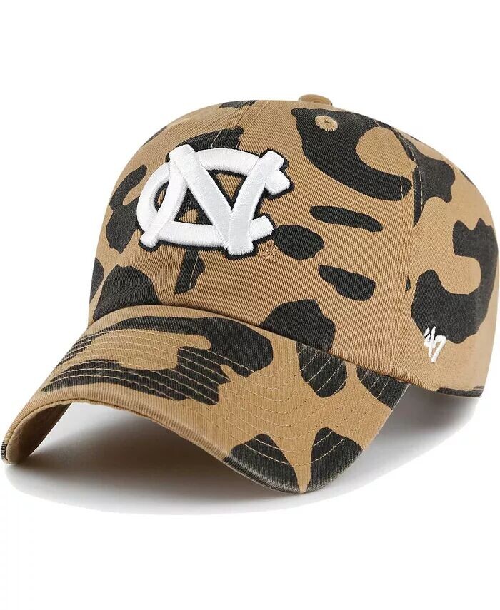 Женская регулируемая шляпа с леопардовым принтом North Carolina Tar Heels Rosette '47 Brand, коричневый
Женская регулируемая шляпа с леопардовым принтом North Carolina Tar Heels Rosette '47 Brand, коричневый