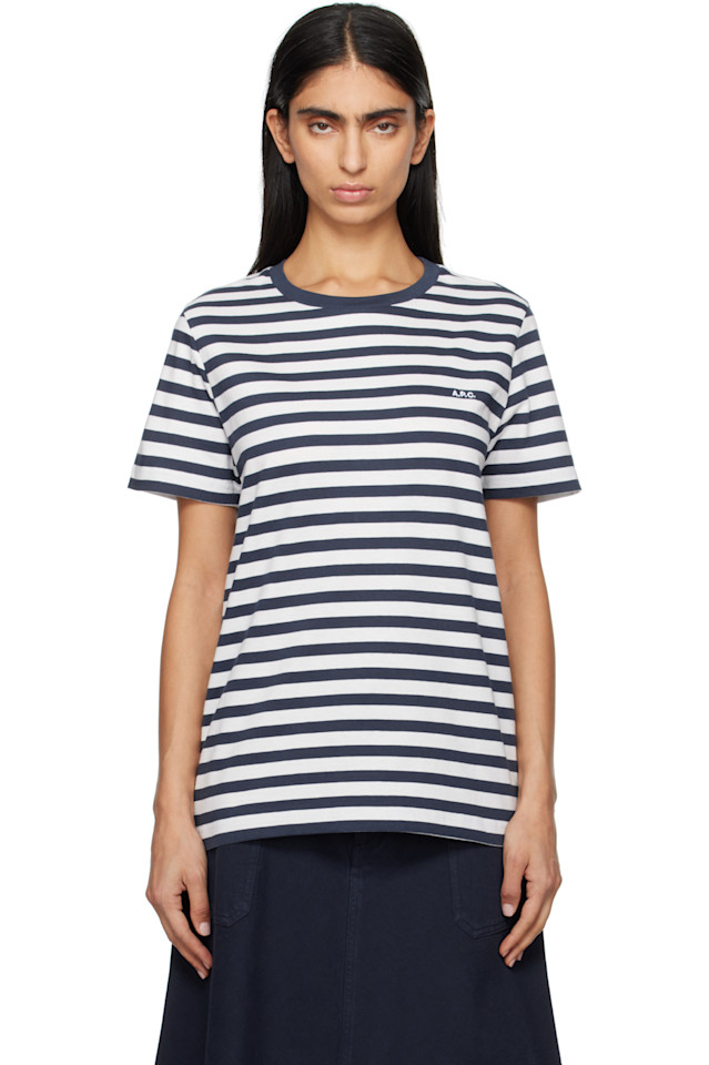 Футболка 'a.p.c.' с вышивкой A.P.C., синий
Футболка 'a.p.c.' с вышивкой A.P.C., синий