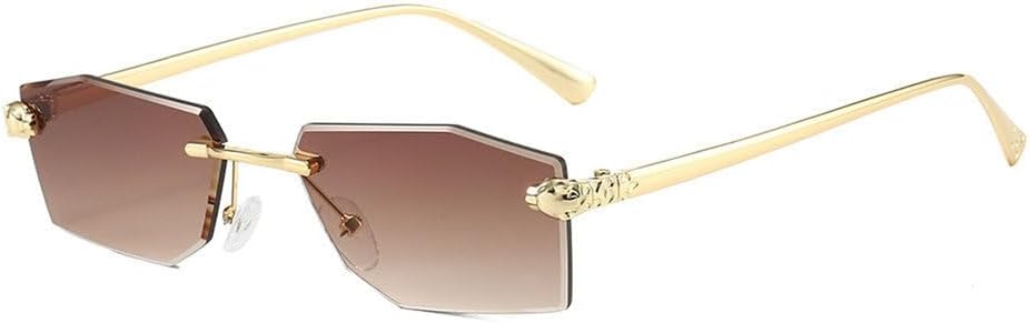 Мужские солнцезащитные очки без оправы из сплава, женские солнцезащитные очки без оправы с градиентным переходом, модные ретро-очки с многоугольным оправой MTZJH, Gradual Tea
Мужские солнцезащитные очки без оправы из сплава, женские солнцезащитные очки без оправы с градиентным переходом, модные ретро-очки с многоугольным оправой MTZJH, Gradual Tea