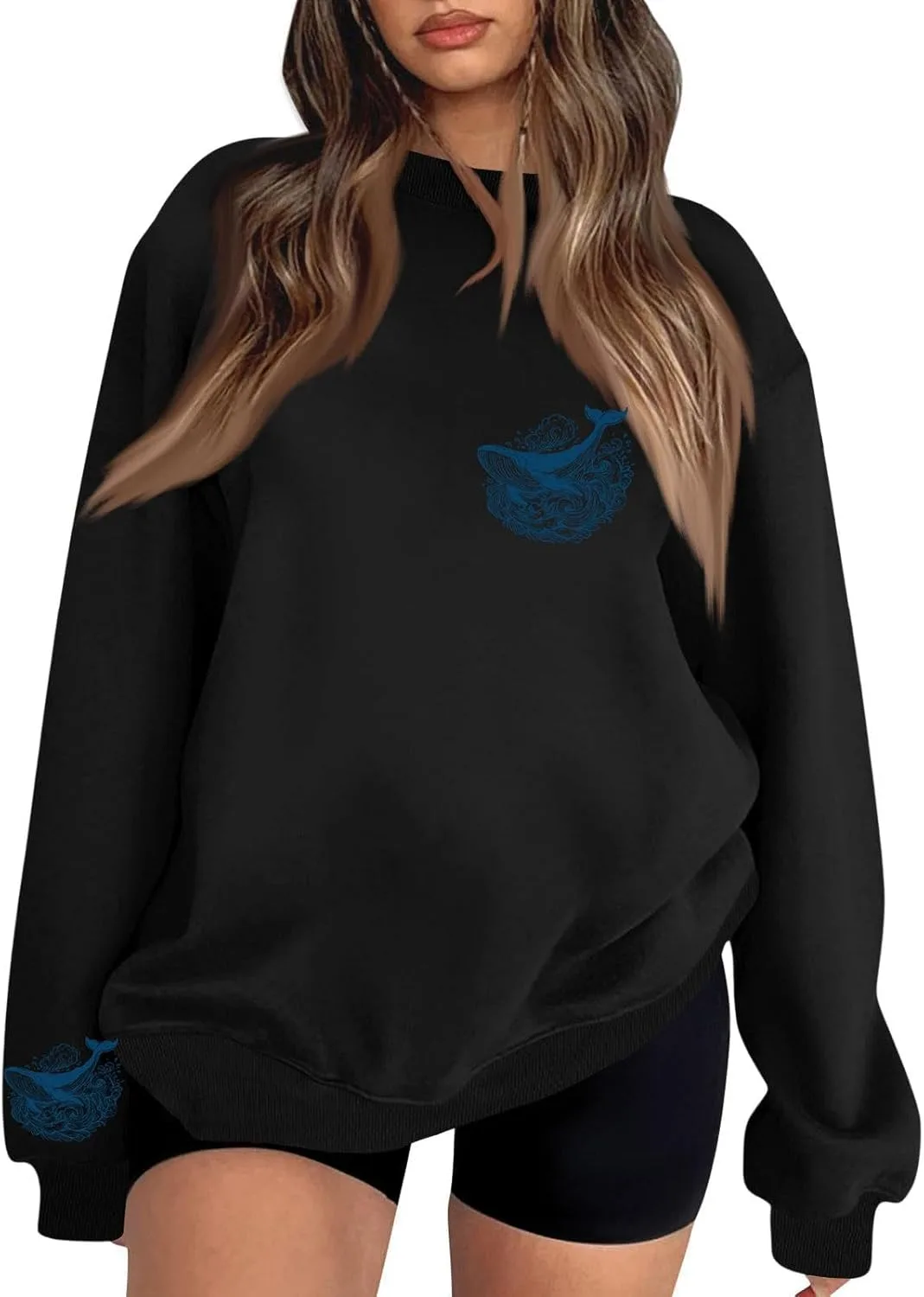 Женский свитшот Christian Oversized с принтом God and Shark FQZWONG
Женский свитшот Christian Oversized с принтом God and Shark FQZWONG