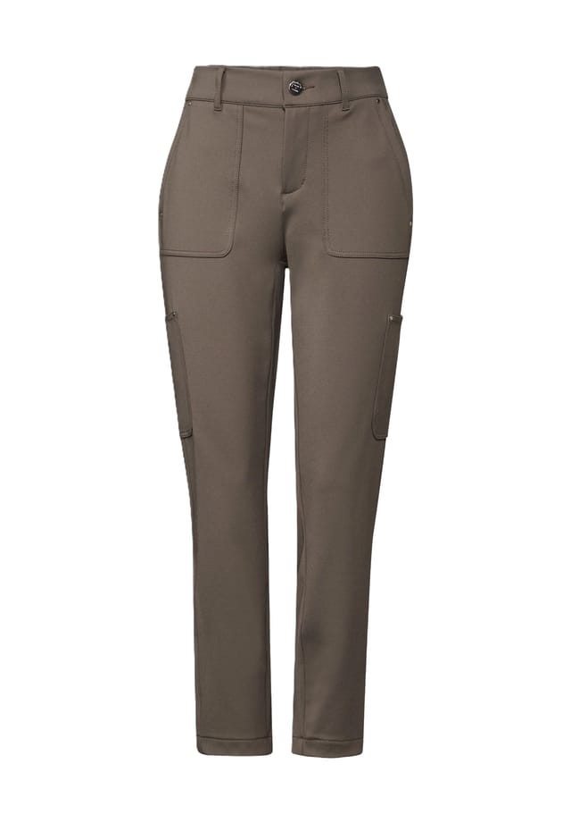 Брюки-Карго с карманами на штанинах Street One, коричневый
Брюки-Карго с карманами на штанинах Street One, коричневый