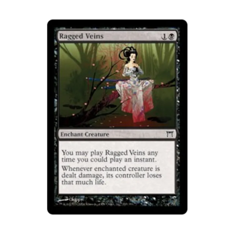 CCG Рваные вены (С), MTG - Champions of Kamigawa
CCG Рваные вены (С), MTG - Champions of Kamigawa