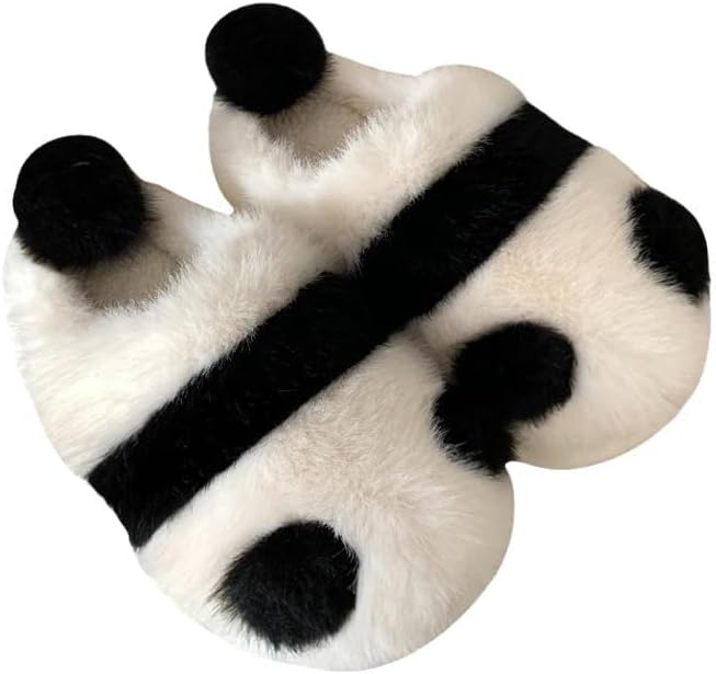 Мягкие плюшевые домашние тапочки в виде панды для женщин и мужчин, мягкие пушистые домашние тапочки Fswinder, черный
Мягкие плюшевые домашние тапочки в виде панды для женщин и мужчин, мягкие пушистые домашние тапочки Fswinder, черный