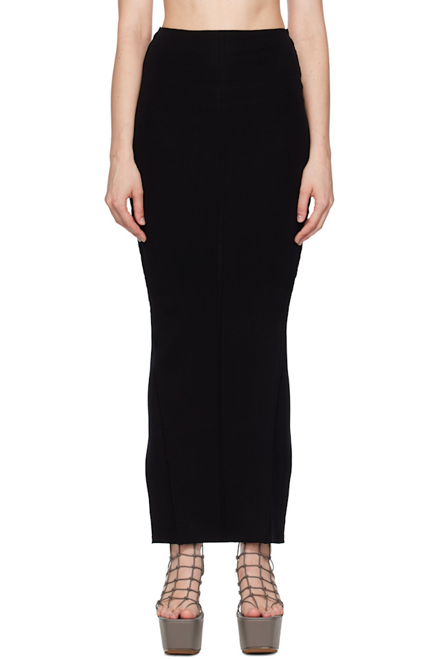 Юбка макси Concordians pillar Rick Owens, черный
Юбка макси Concordians pillar Rick Owens, черный