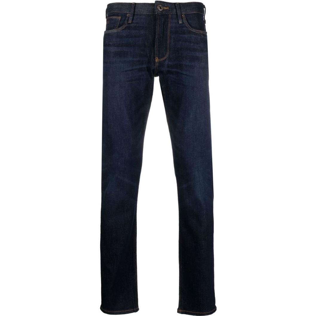 Прямые джинсы EMPORIO ARMANI, индиго
Прямые джинсы EMPORIO ARMANI, индиго
