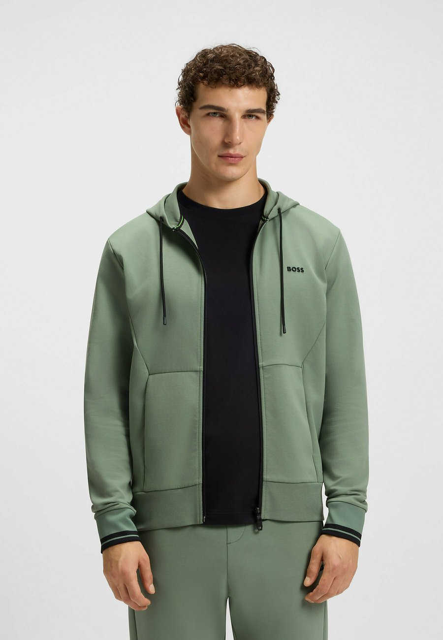 Толстовка BOSS Zip-up sweatshirt, Open Green Eighteen/Green
Толстовка BOSS Zip-up sweatshirt, Open Green Eighteen/Green