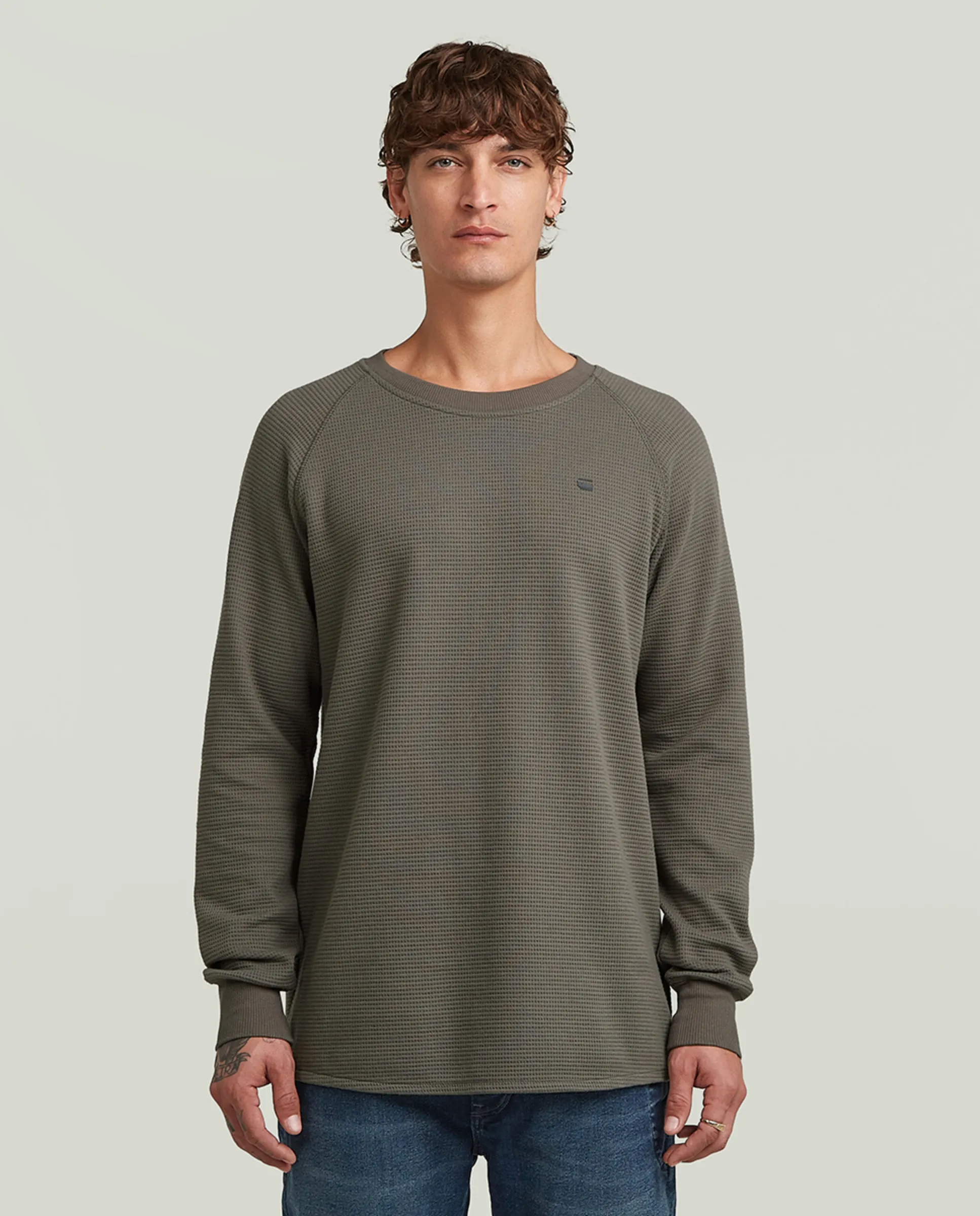 Мужская футболка с длинными рукавами из кашемира G-Star, серый
Мужская футболка с длинными рукавами из кашемира G-Star, серый