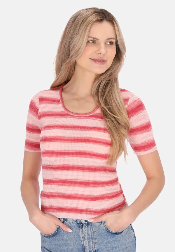 Футболка с принтом в виде свитера Usha, Multicolor Rose, Розовый, Футболка с принтом в виде свитера Usha, Multicolor Rose
Футболка с принтом в виде свитера Usha, Multicolor Rose, Розовый, Футболка с принтом в виде свитера Usha, Multicolor Rose