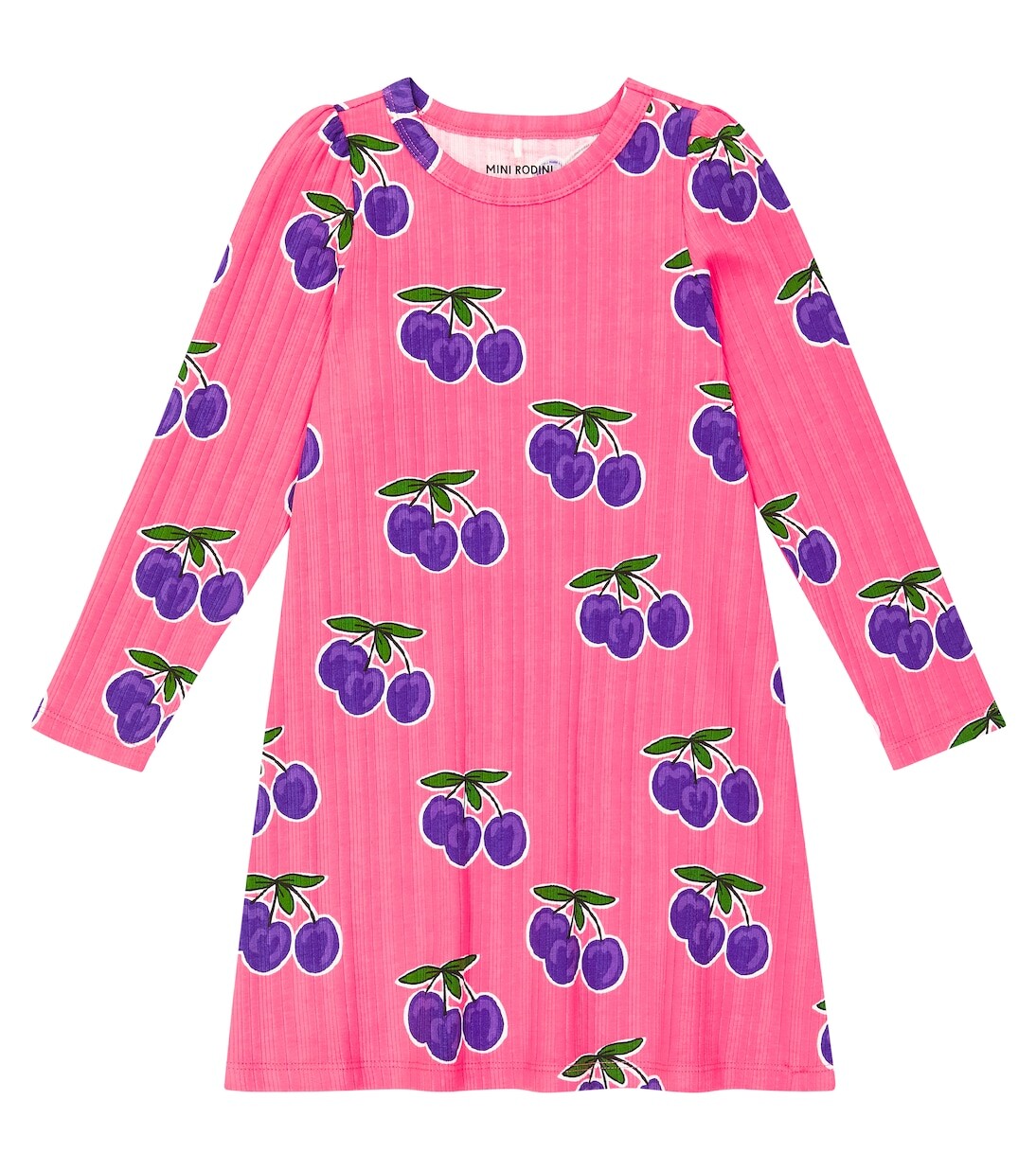 Платье сливовой вязки в рубчик из смесового хлопка Mini Rodini, розовый
Платье сливовой вязки в рубчик из смесового хлопка Mini Rodini, розовый